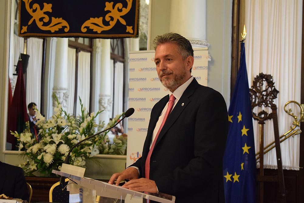 Juan Manuel Nieblas toma posesión como nuevo presidente de la Unión Profesional Sanitaria de Málaga (UPROSAMA)