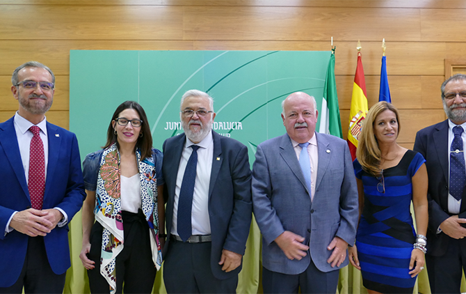 Los Colegios de Psicología de Andalucía se adhieren a la Red Andaluza de Servicios Sanitarios y Espacios Libres de Humo