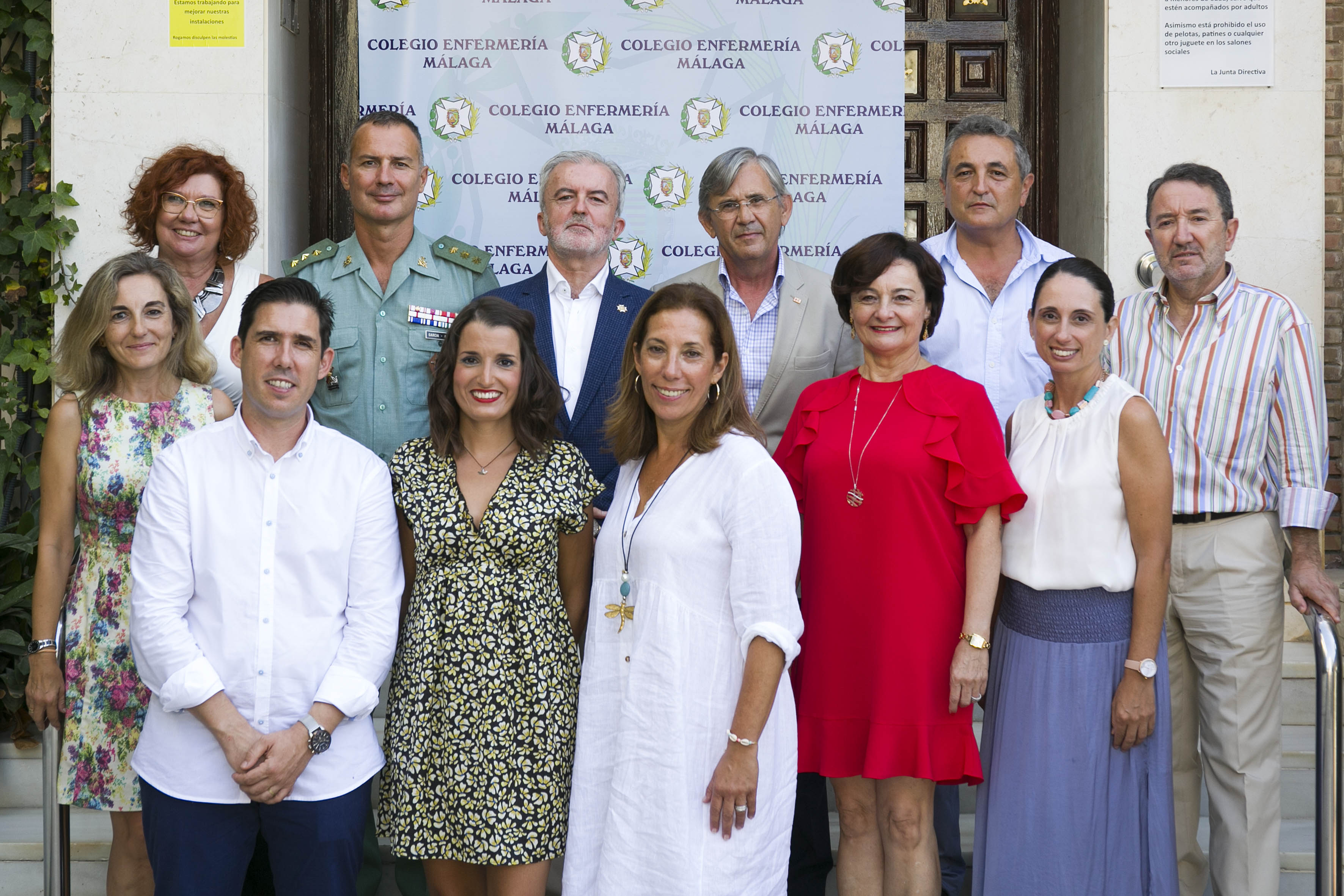 El Colegio Oficial de Enfermería de Málaga celebra el Día del Colegiado con un acto en homenaje a aquellos profesionales que han participado en proyectos humanitarios