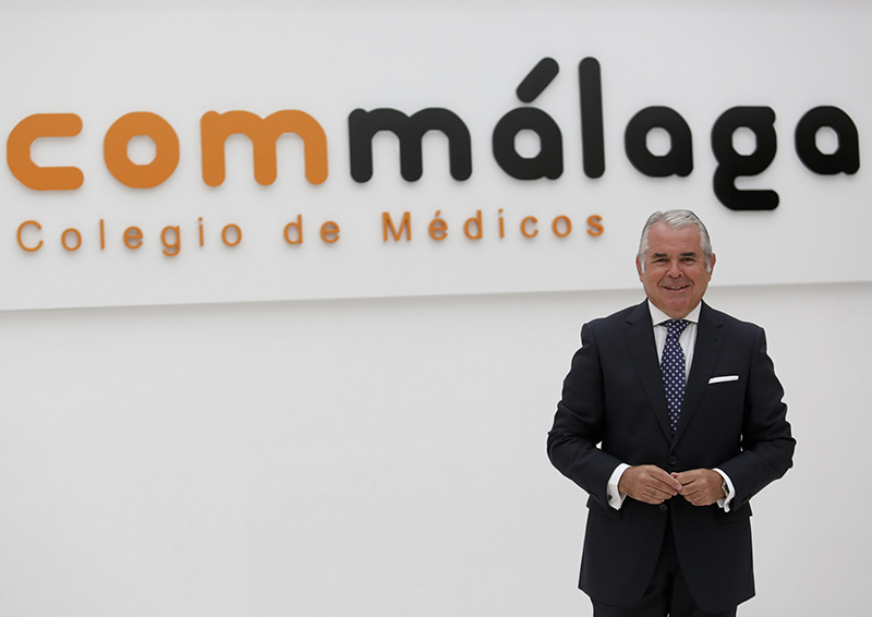 El Dr. Pedro Navarro, proclamado presidente del Colegio de Médicos de Málaga