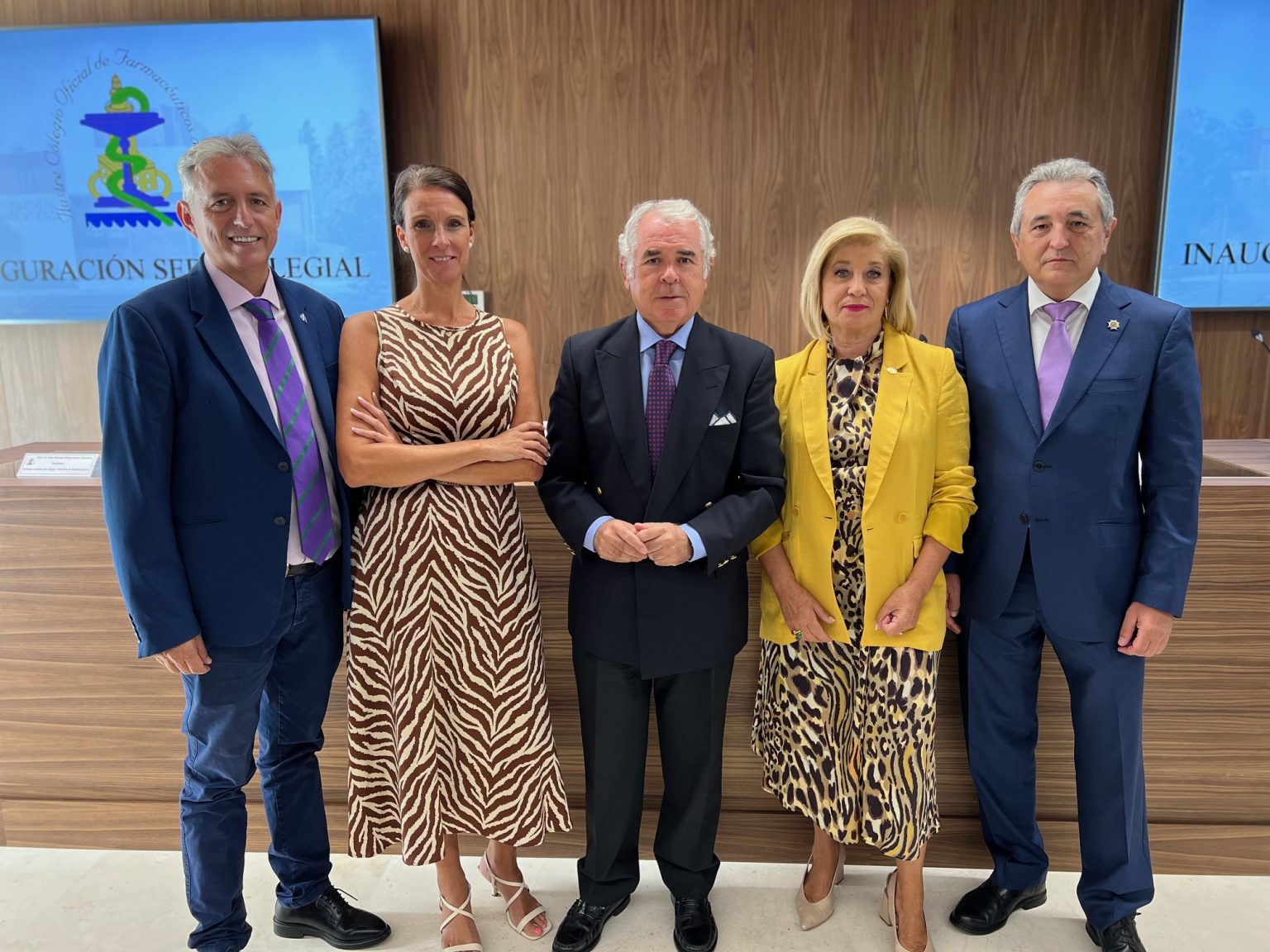 Uprosama asiste a la inauguración de la nueva sede del Colegio de Farmacéuticos de Málaga