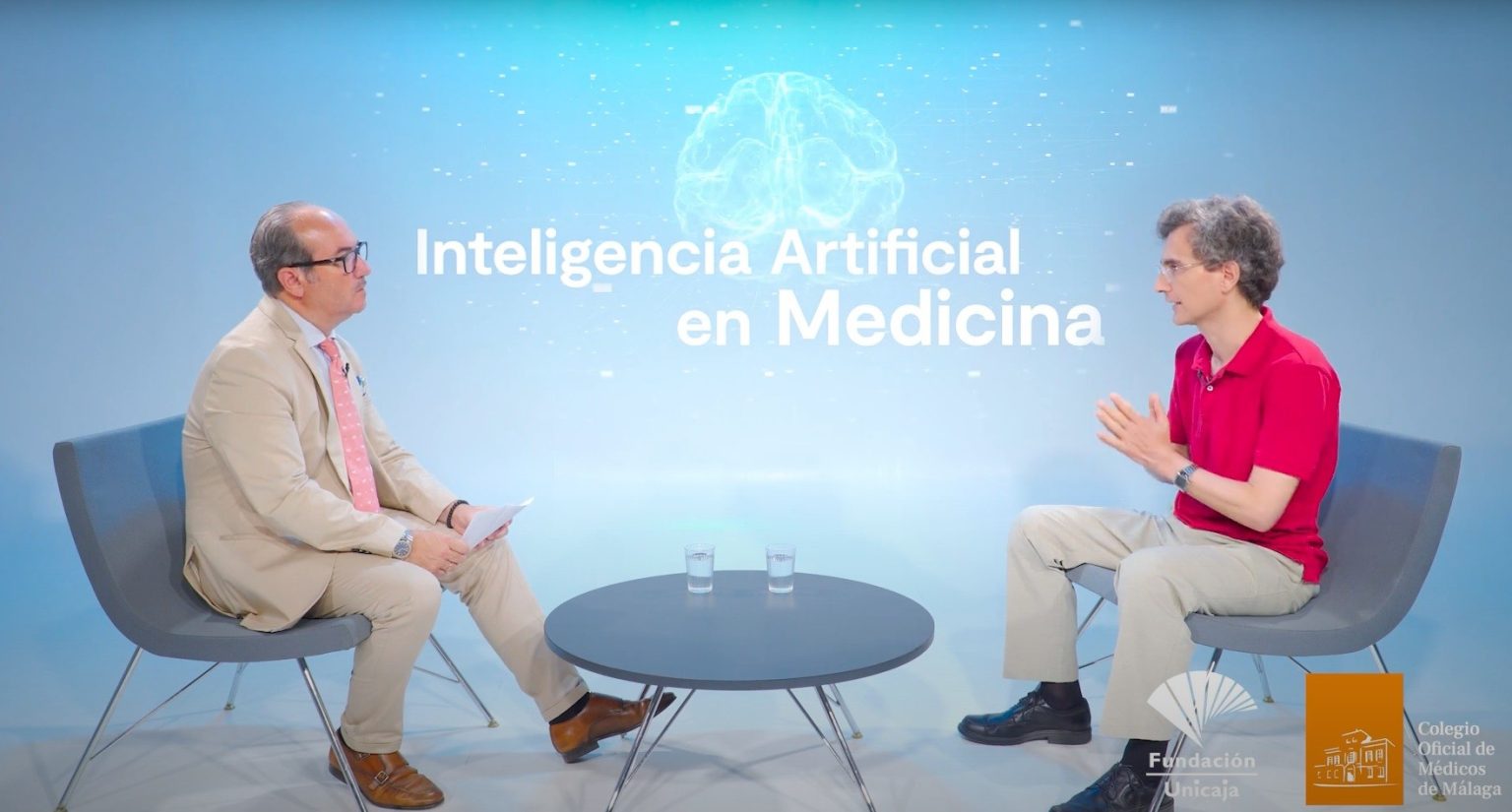 Inteligencia Artificial y Medicina con el Dr. Trujillo Ruiz y el catedrático de Ciencia de la Computación, profesor López Rubio. 