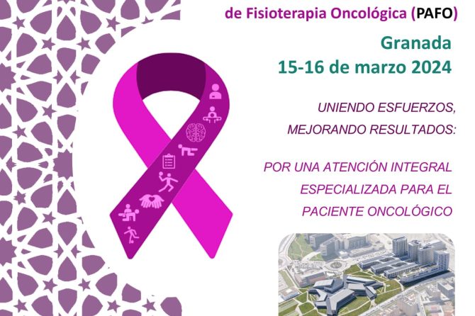 I Jornadas PAFO y II Symposium Internacional de Fisioterapia Oncológica