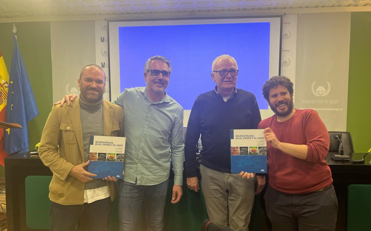 Presentación del libro de Sergio Ródenas, ‘Neurocirugía en el perro y el gato’