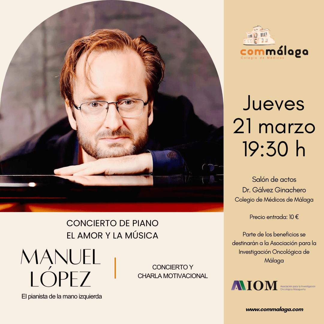 21 de marzo| Concierto de piano: el pianista de la mano izquierda