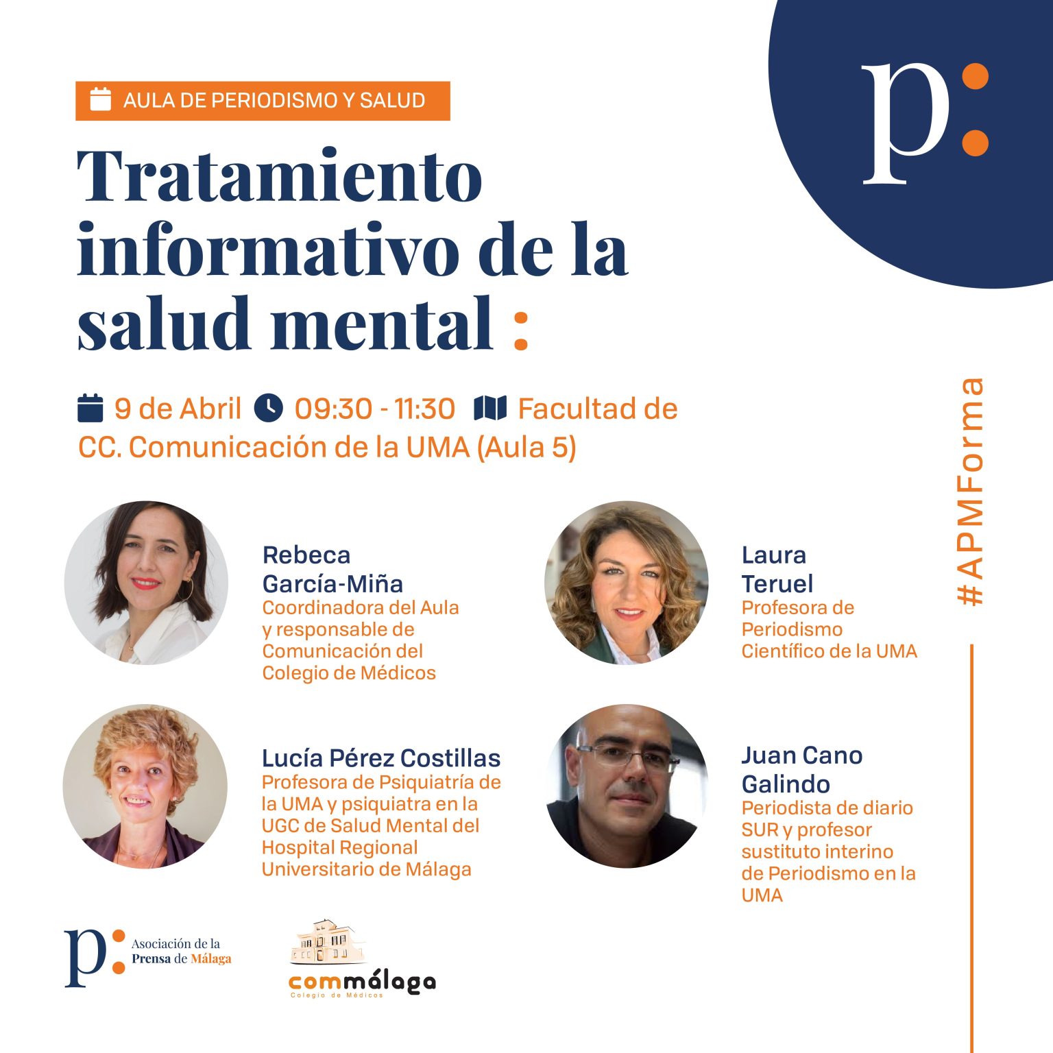 Tratamiento informativo del suicidio | 9 de abril en el aula de Periodismo y Salud