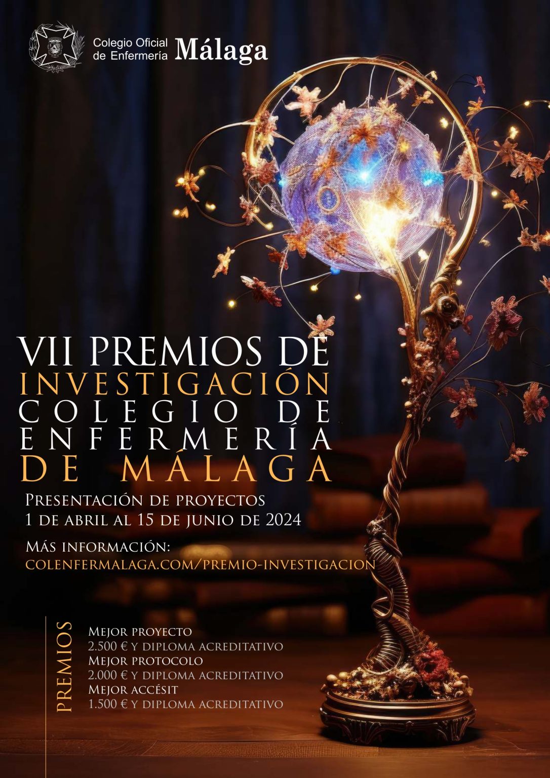 Ya está aquí la VII edición de los premios de Investigación del Colegio de Enfermería de Málaga