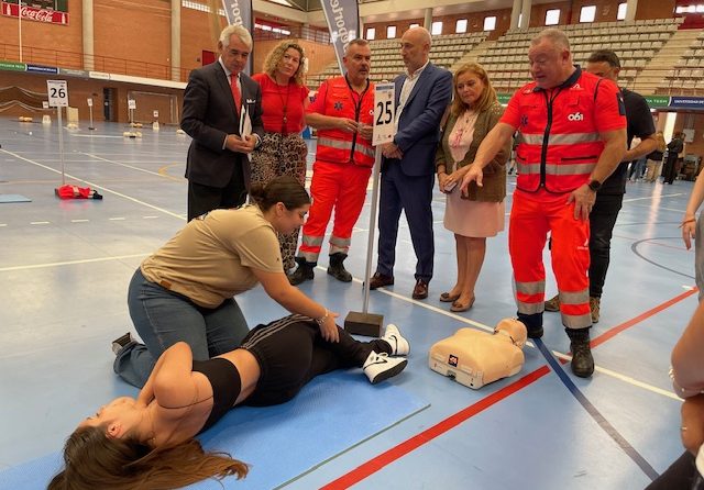 Métodos de reanimación cardiopulmonar fueron aprendidos por más de 1.200 jóvenes de Málaga