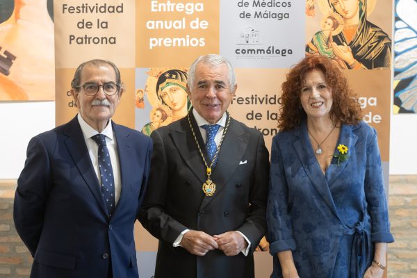 El Colegio de Médicos de Málaga pone en valor la dedicación y el compromiso de la profesión médica en la celebración de su Patrona