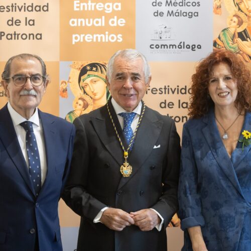 El Colegio de Médicos de Málaga pone en valor la dedicación y el compromiso de la profesión médica en la celebración de su Patrona