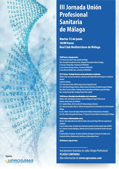 UPROSAMA - Unión Profesional Sanitaria de Málaga - III Jornada UPROSAMA